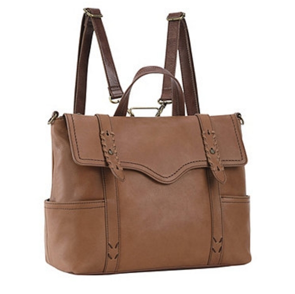The Sak heritage leather convertible backpack messenger bag, nwot main image 7
